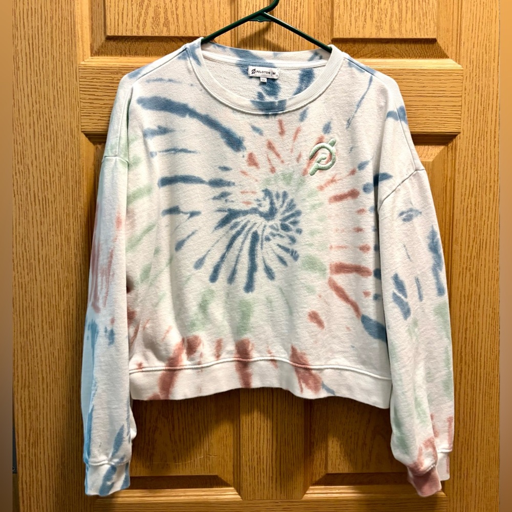 Women’s Peloton Tie Dye Crewneck Sweatshirt